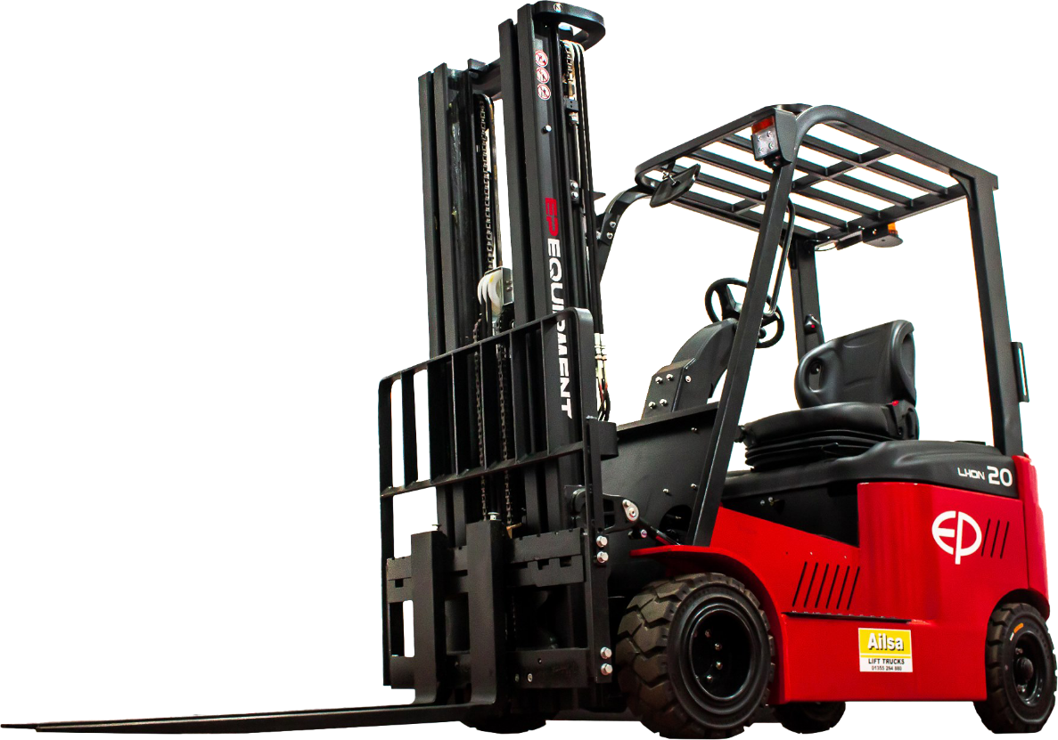 Commercial forklift unloading heavy pallets in Sidcup